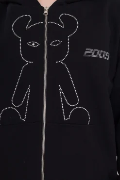 Bluza Rozpinana 2005 Studded Horned Lucy Zip Hoodie