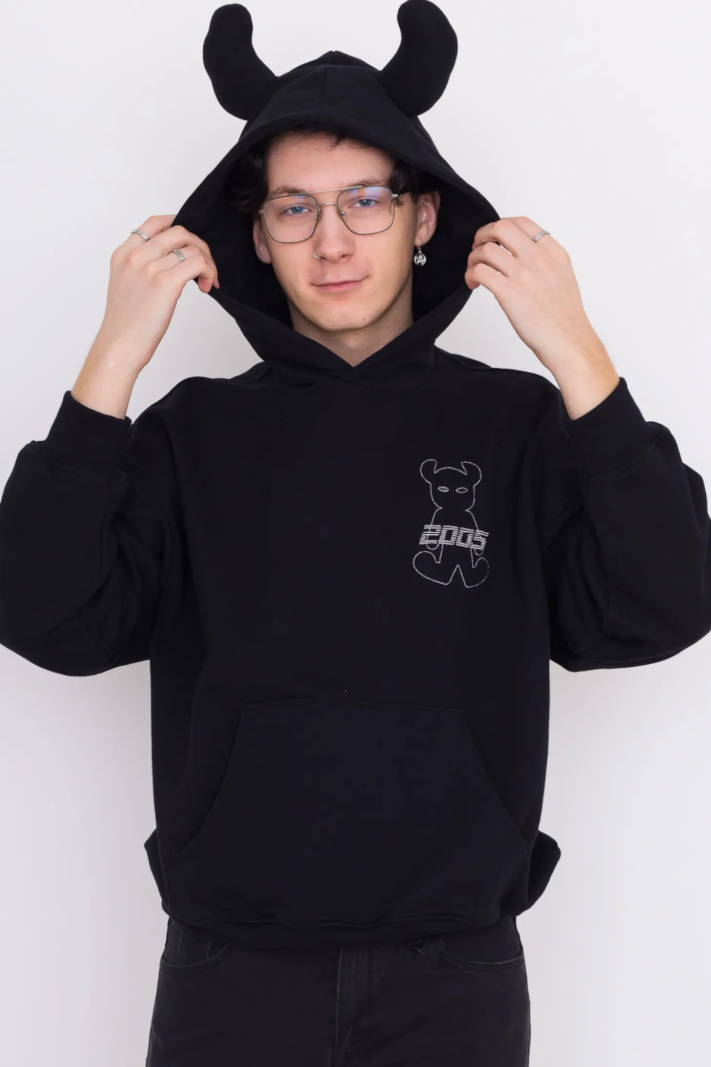 Bluza Z Kapturem 2005 Horned Little Lucy Hoodie