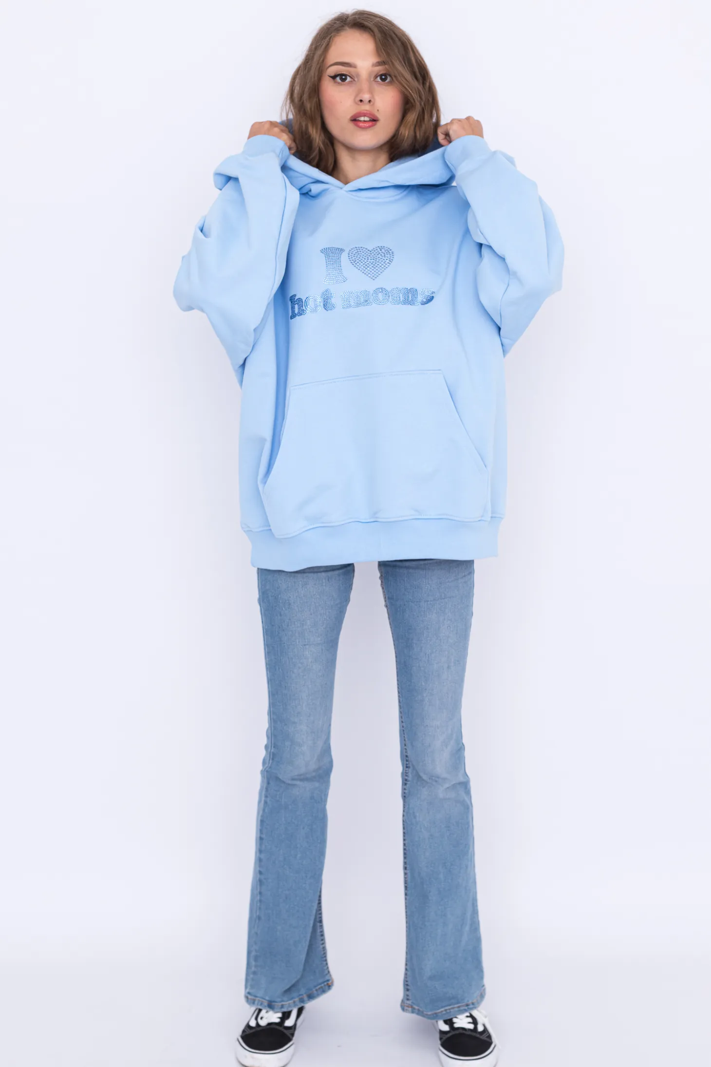 Bluza Z Kapturem 2005 I <3 Hot Moms