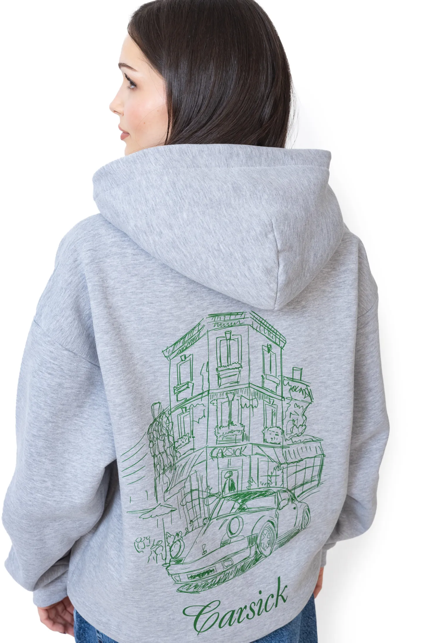 Bluza Z Kapturem Carsick CAFFÉ