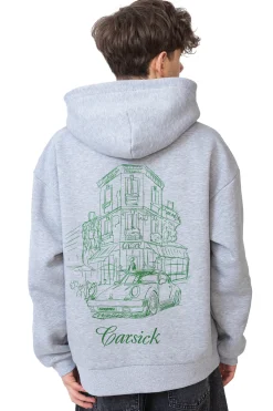 Bluza Z Kapturem Carsick CAFFÉ