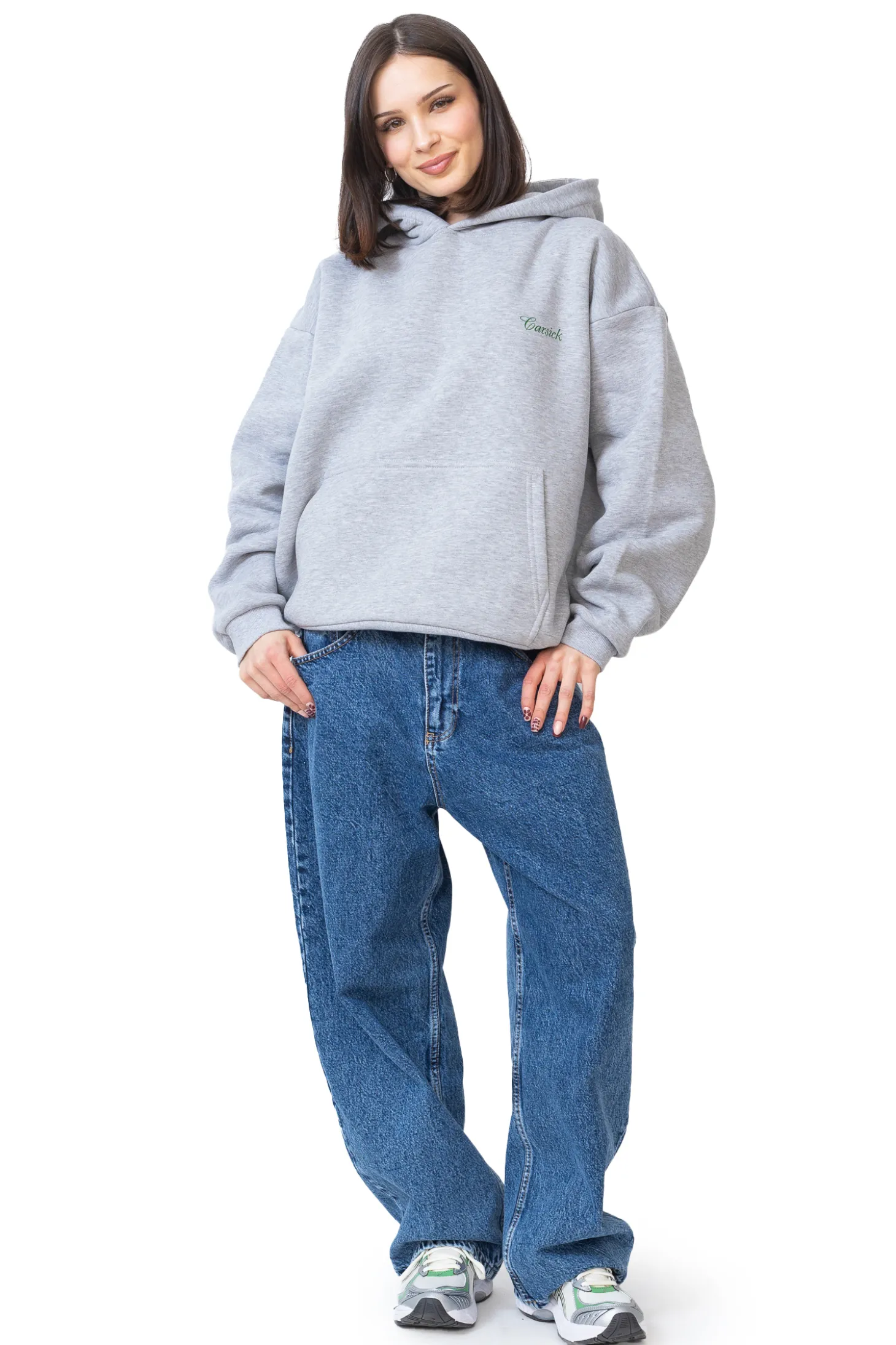 Bluza Z Kapturem Carsick CAFFÉ