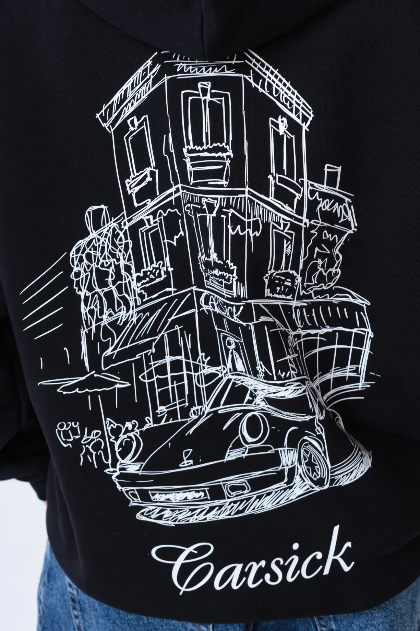 Bluza Z Kapturem Carsick CAFFÉ