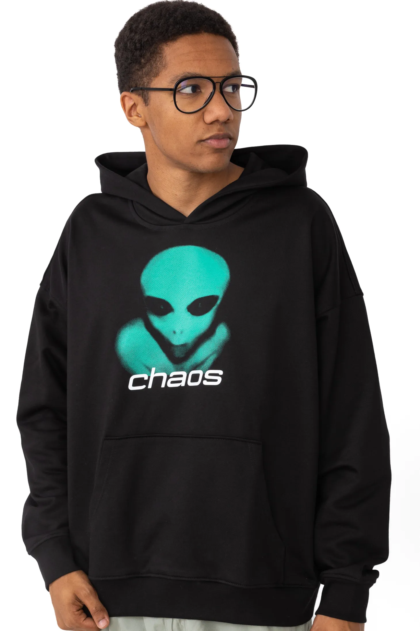 Bluza Z Kapturem Chaos Alien