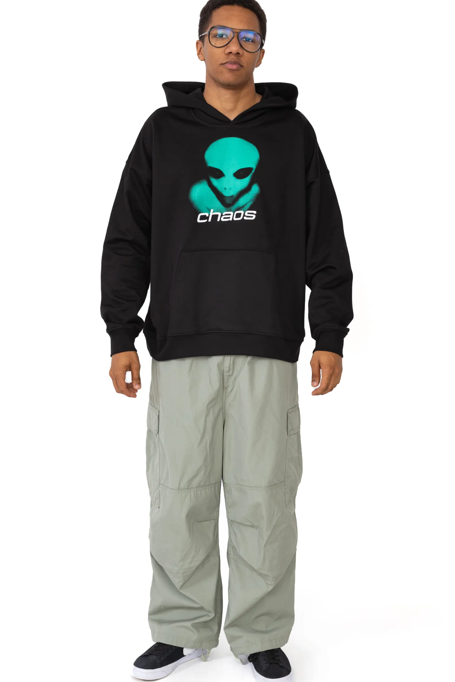 Bluza Z Kapturem Chaos Alien