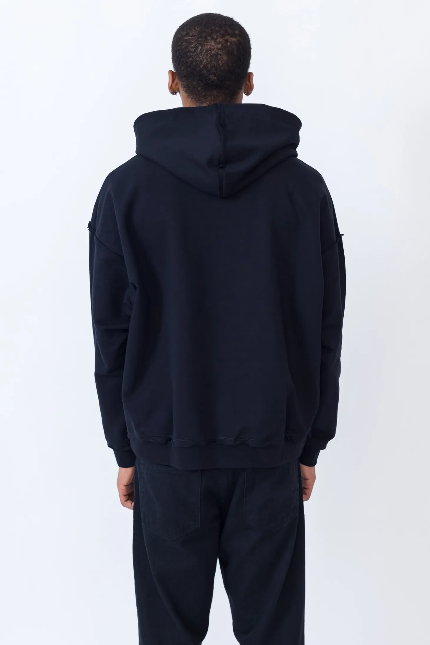 Bluza Z Kapturem Chaos Alien Distressed