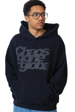 Bluza Z Kapturem Chaos Dots Washed