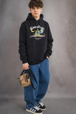 Bluza Z Kapturem Kamuflage Get High