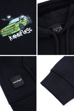 Bluza Z Kapturem Kamuflage Pull Up