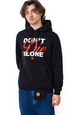 Bluza Z Kapturem Kamuflage Don't Die Alone