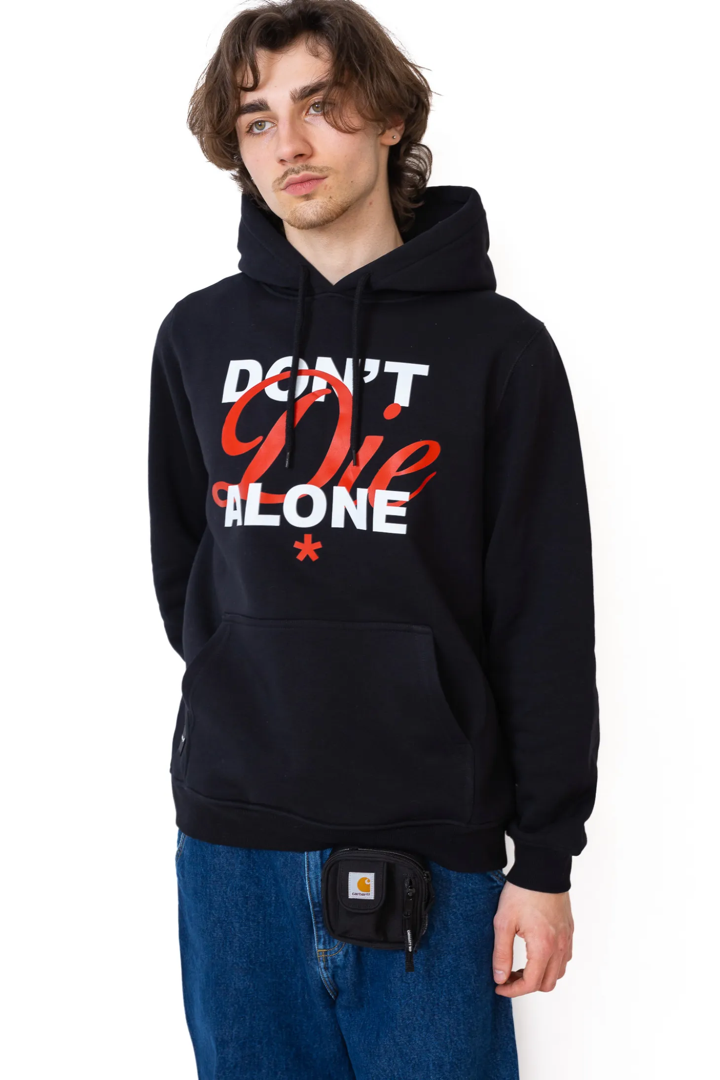 Bluza Z Kapturem Kamuflage Don't Die Alone