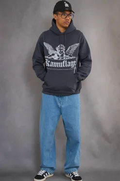 Bluza Z Kapturem Kamuflage Hellfire