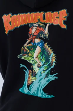 Bluza Z Kapturem Kamuflage Wet Treasure