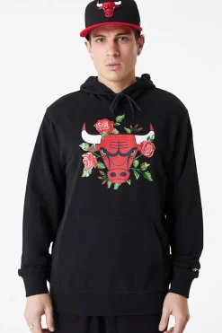 Bluza Z Kapturem New Era Chicago Bulls Floral Graphic
