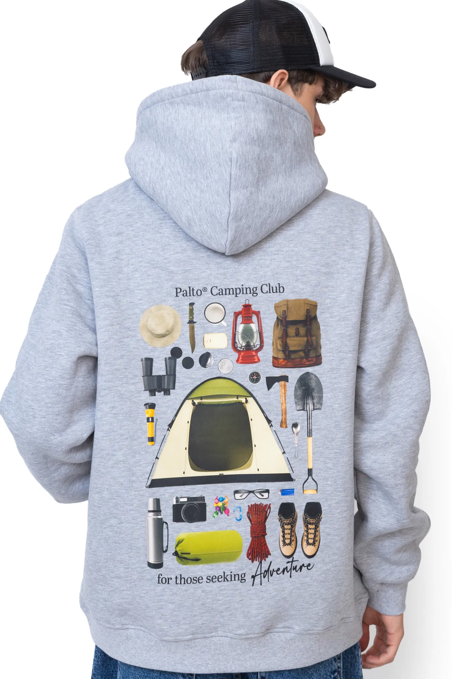 Bluza Z Kapturem Palto Camping Club