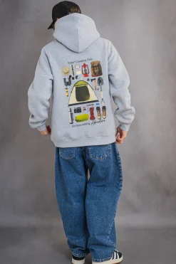 Bluza Z Kapturem Palto Camping Club