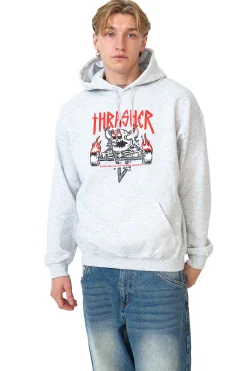 Bluza Z Kapturem Thrasher x Toy Machine Monster-Gram