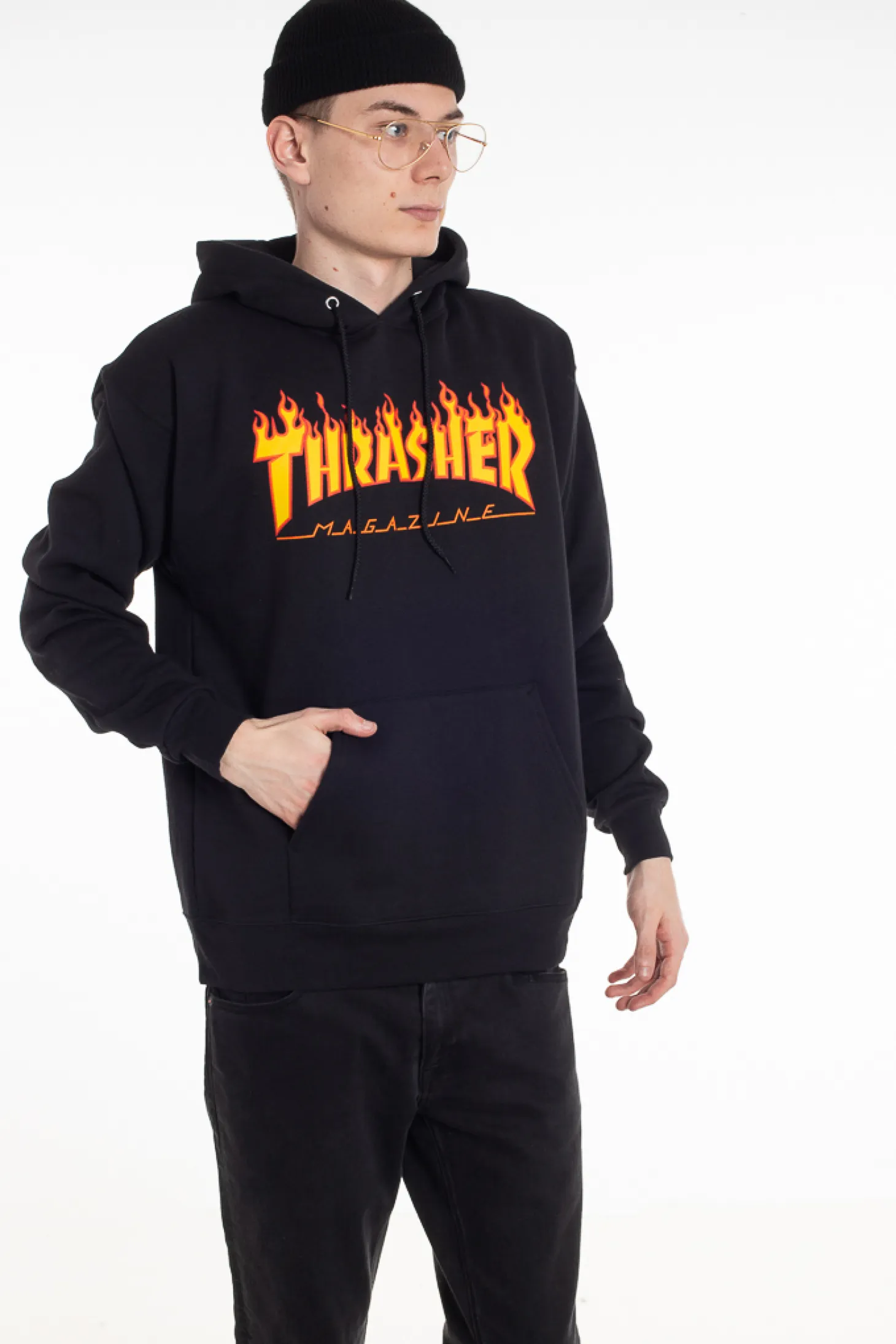 Bluza Z Kapturem Thrasher Flame