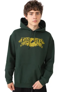 Bluza Z Kapturem Thrasher x Antihero Mag Banner