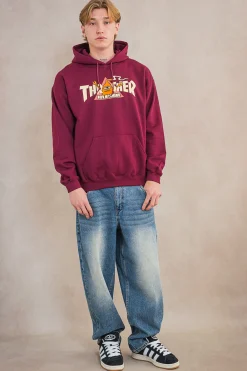 Bluza Z Kapturem Thrasher x Toy Machine Vortex