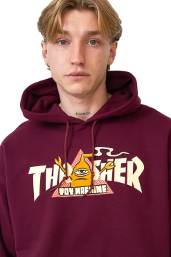 Bluza Z Kapturem Thrasher x Toy Machine Vortex