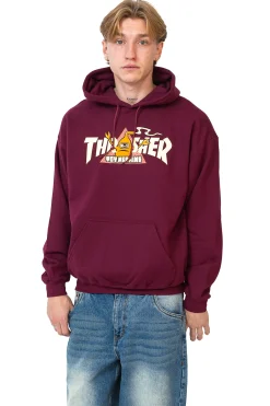 Bluza Z Kapturem Thrasher x Toy Machine Vortex