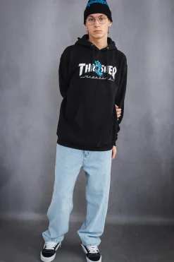 Bluza Z Kapturem Thrasher Screaming Logo Santa Cruz