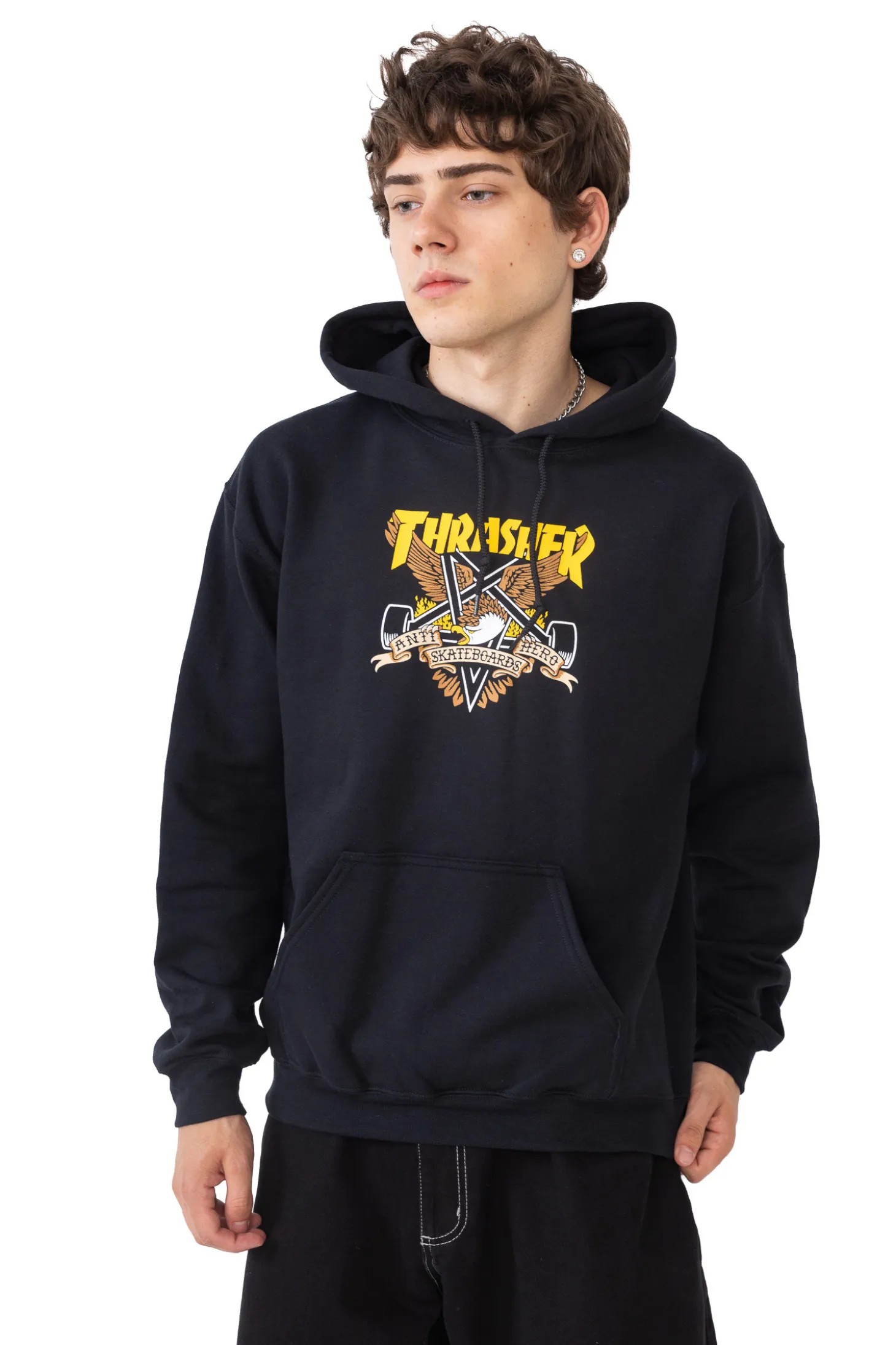 Bluza Z Kapturem Thrasher x Antihero Eaglegram