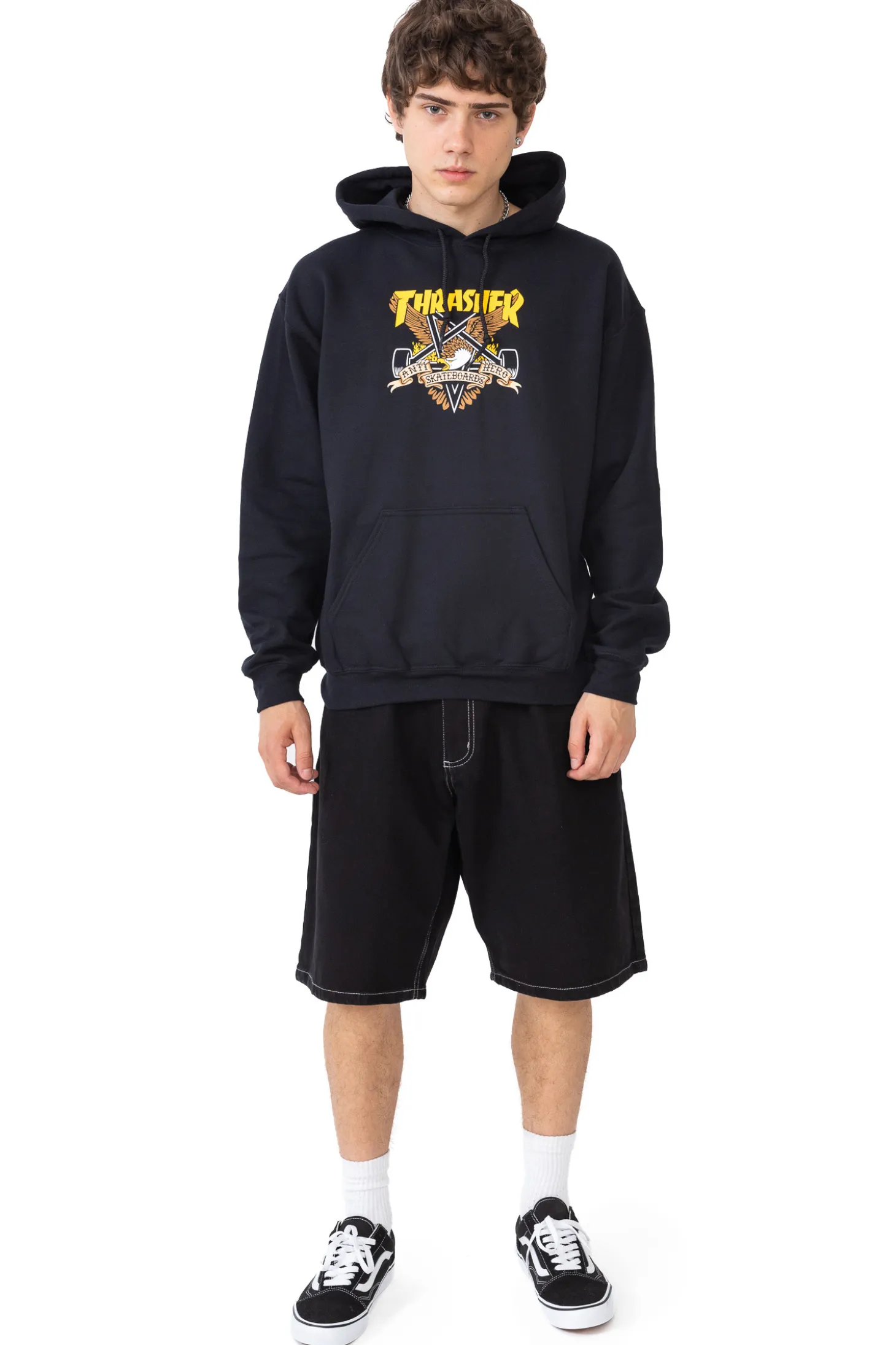 Bluza Z Kapturem Thrasher x Antihero Eaglegram