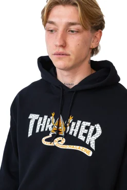 Bluza Z Kapturem Thrasher x Toy Machine Pyramid