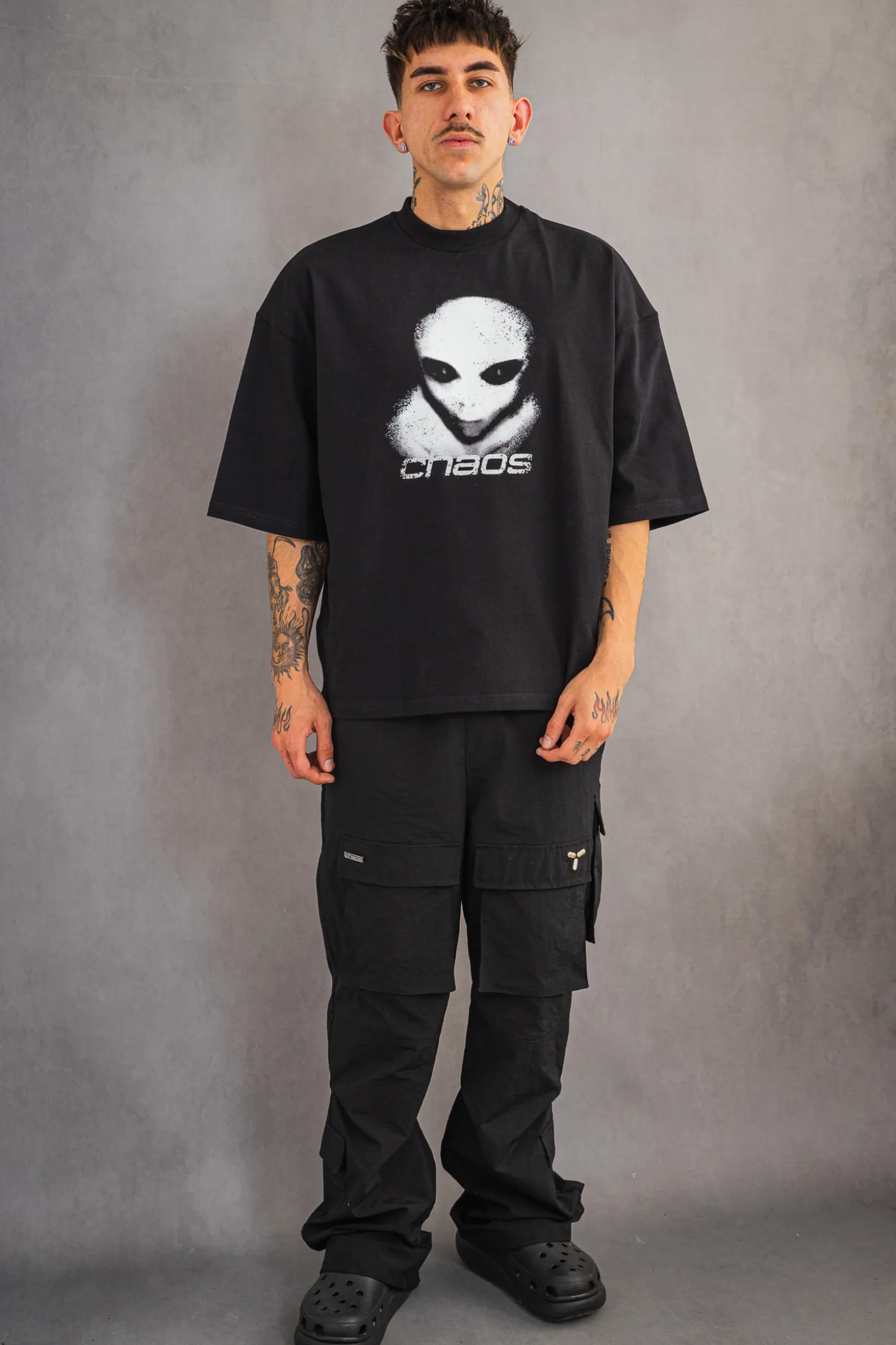 Koszulka Chaos Alien Distressed