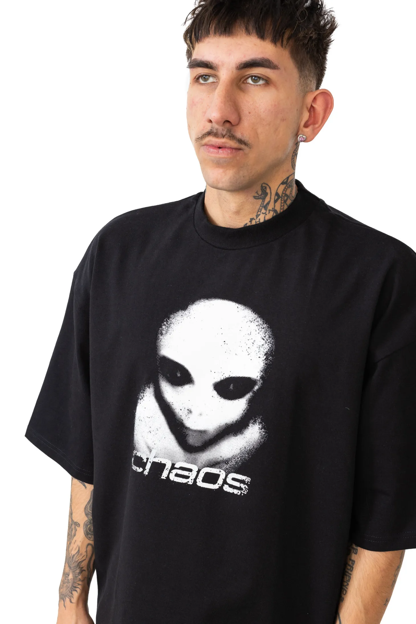 Koszulka Chaos Alien Distressed