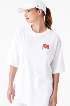 Koszulka New Era Boston Red Sox MLB Burger Graphic Oversized