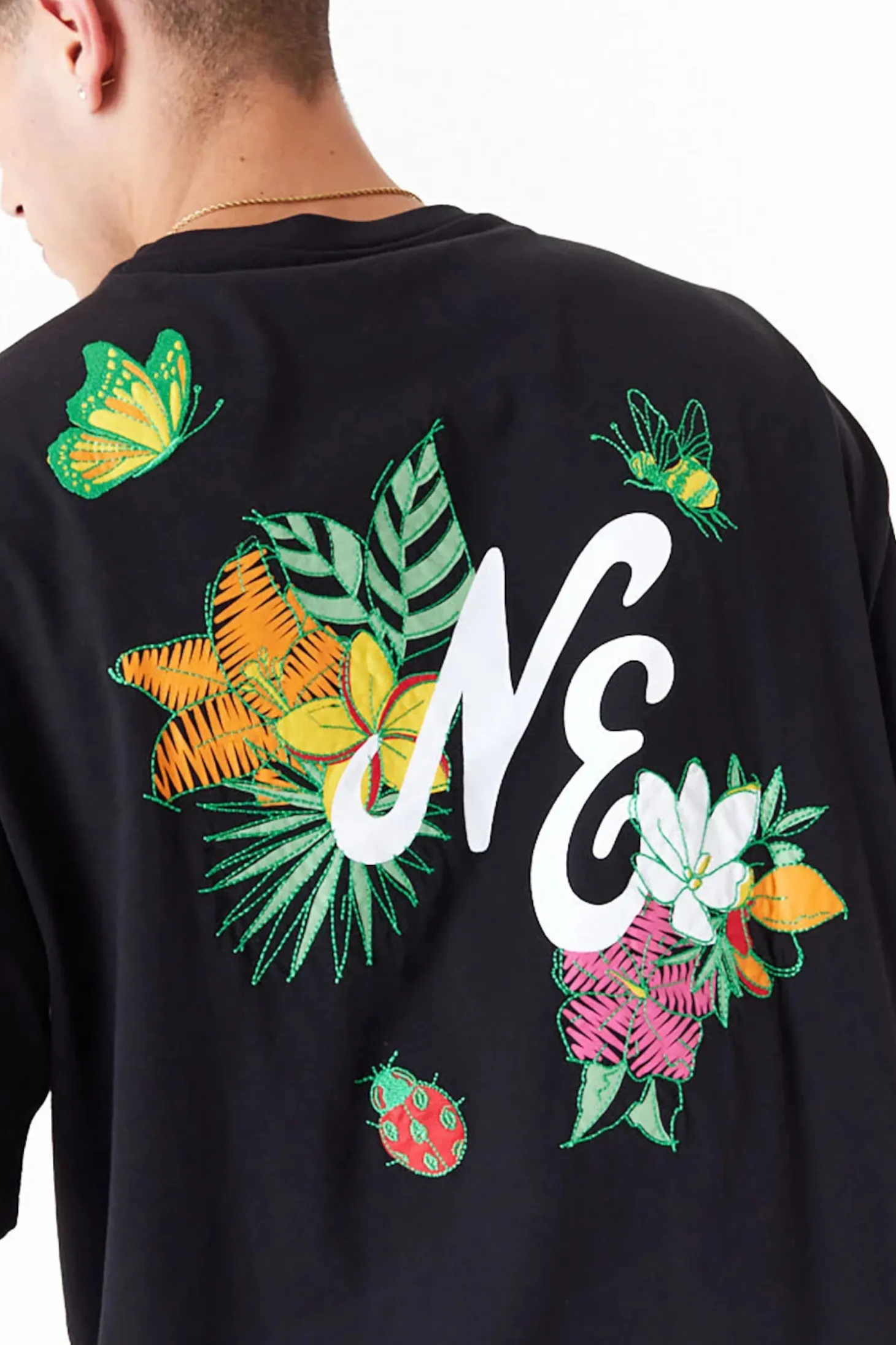 Koszulka New Era Floral Graphic Oversized
