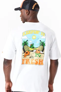 Koszulka New Era Fruit Graphic Oversized