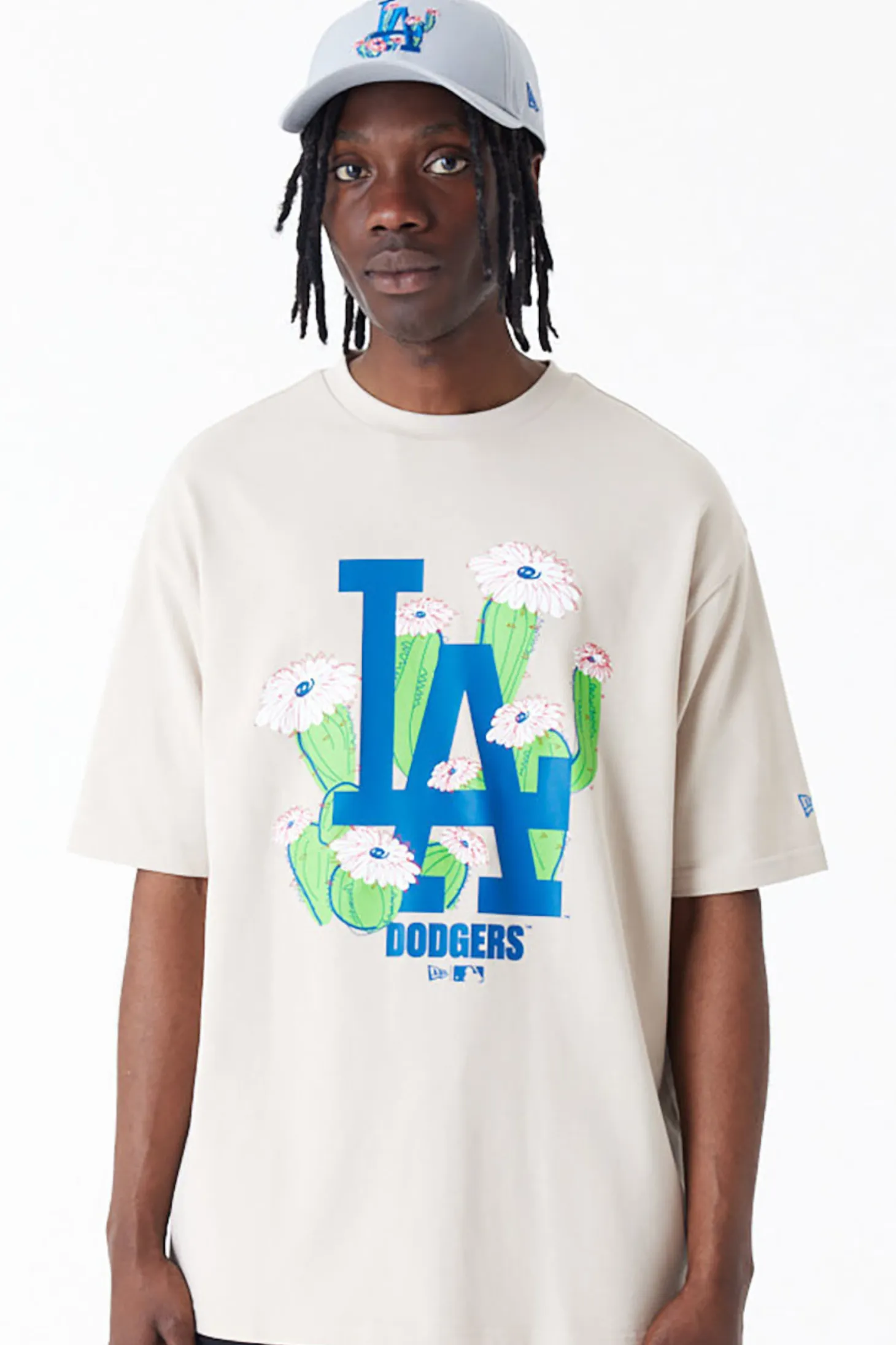 Koszulka New Era LA Dodgers MLB Floral Logo Oversized