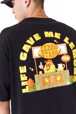 Koszulka New Era Lemon Stand Fruit Graphic Oversized