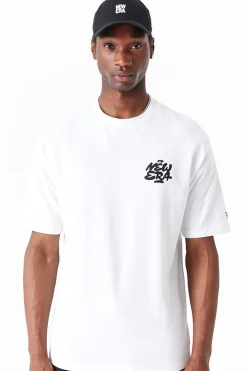 Koszulka New Era Spray Graphic Oversized