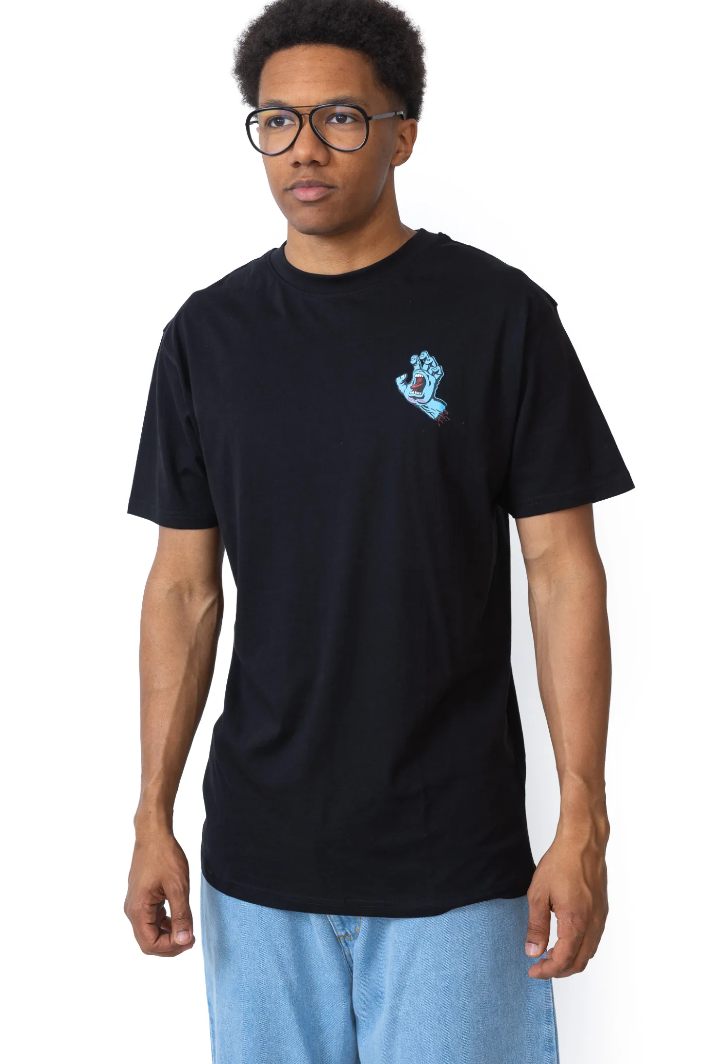 Koszulka Santa Cruz Screaming Hand Chest