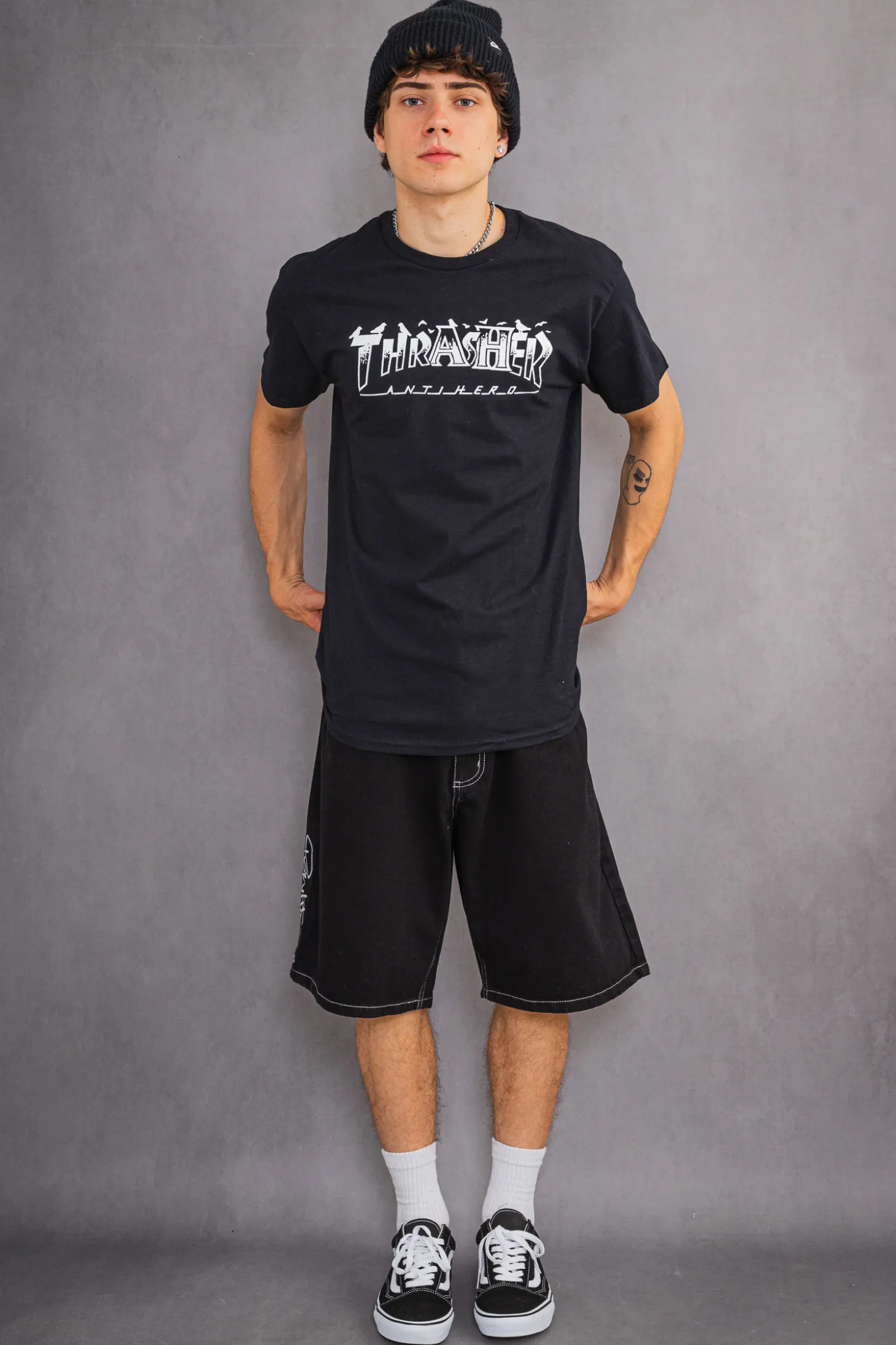 Koszulka Thrasher x Antihero Pigeon Mag