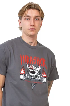 Koszulka Thrasher x Toy Machine Monster-Gram