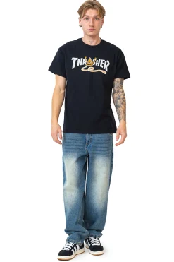 Koszulka Thrasher x Toy Machine Pyramid