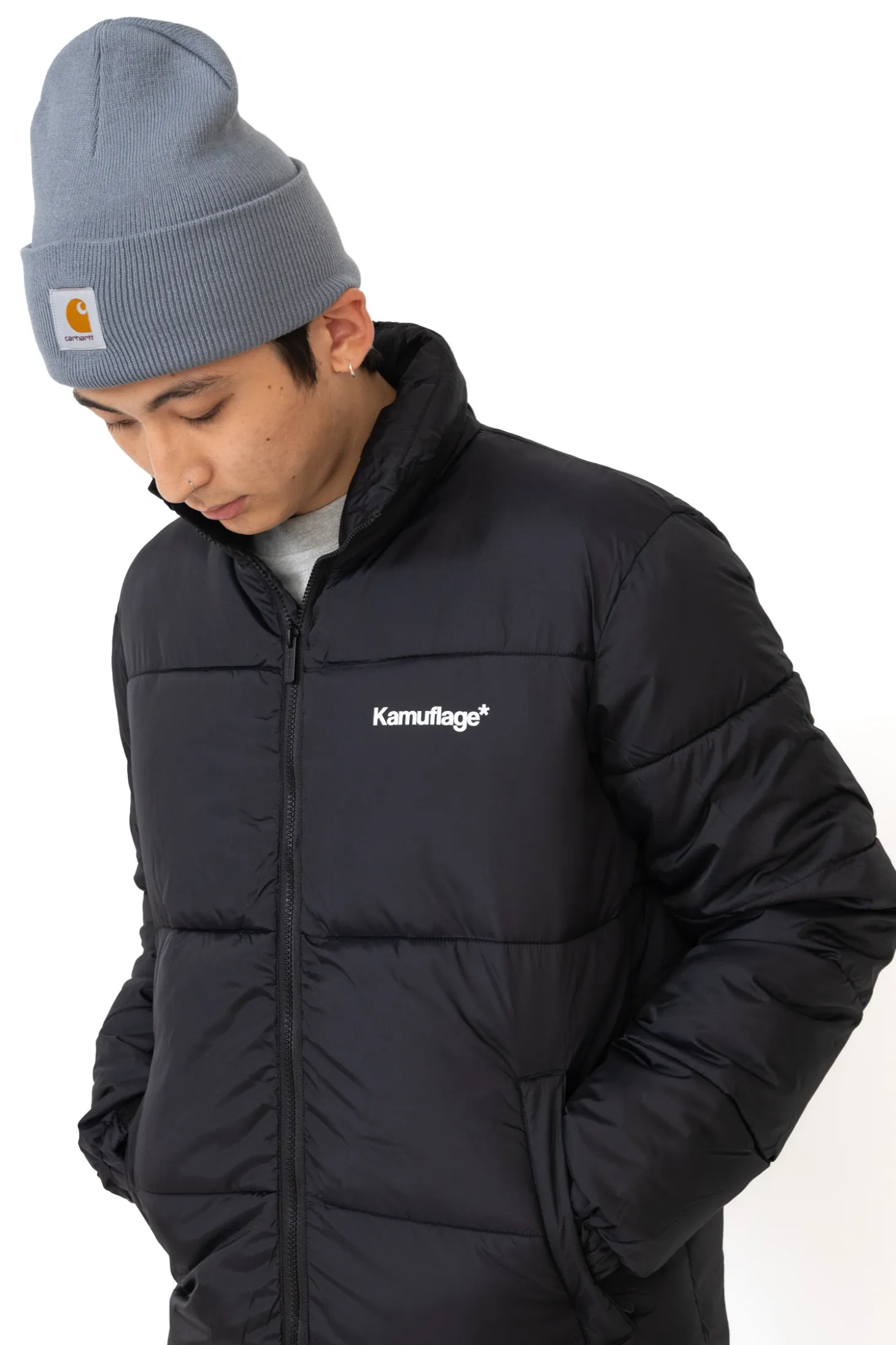 Kurtka Zimowa Kamuflage Puff Mini Logo