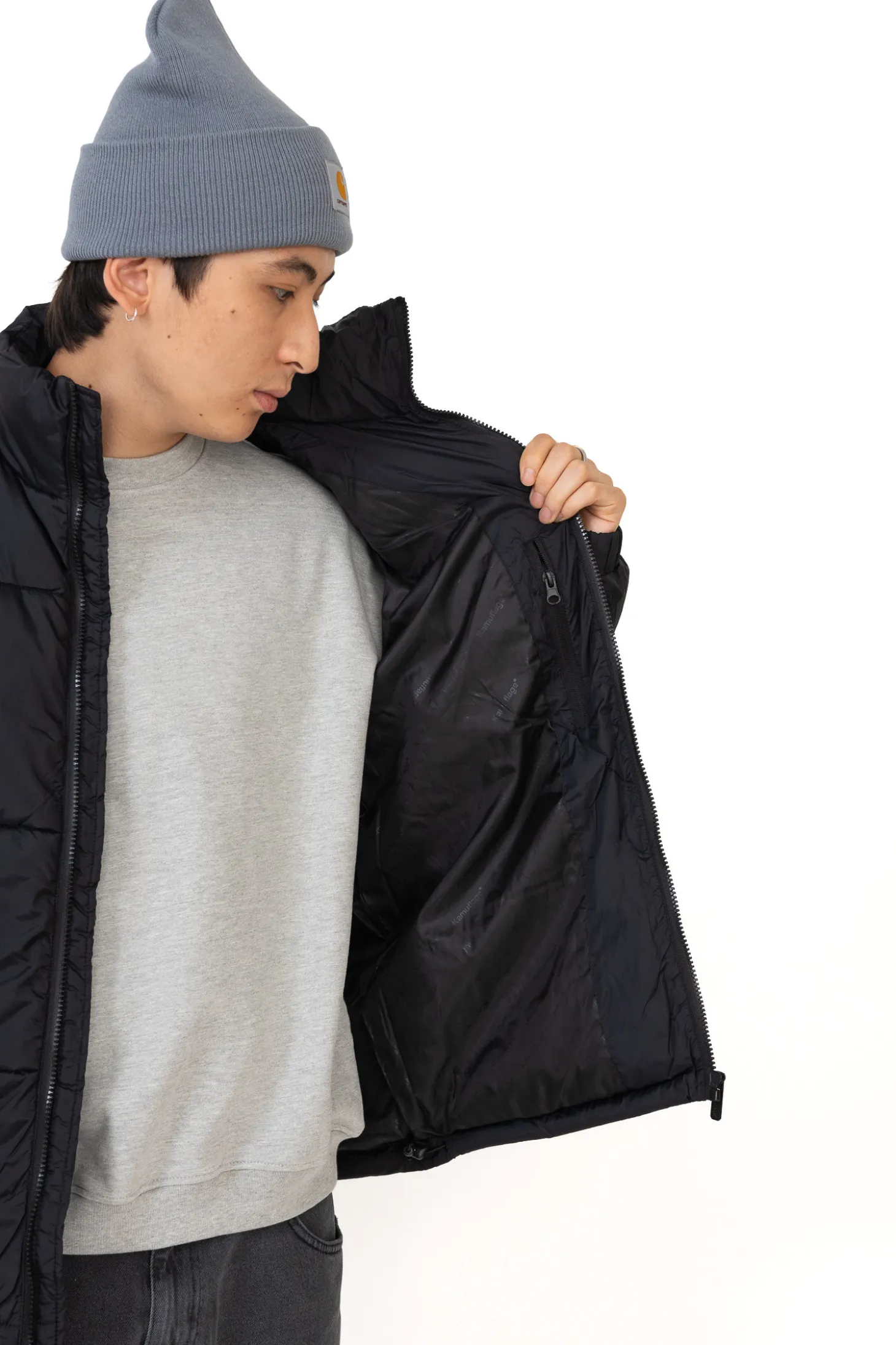 Kurtka Zimowa Kamuflage Puff Mini Logo