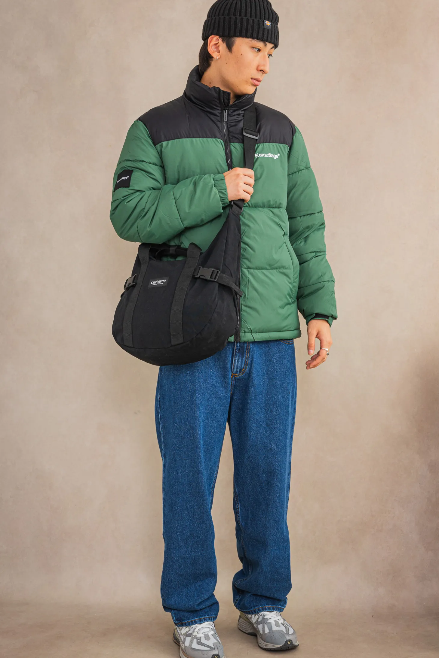 Kurtka Zimowa Kamuflage Puff Mini Logo