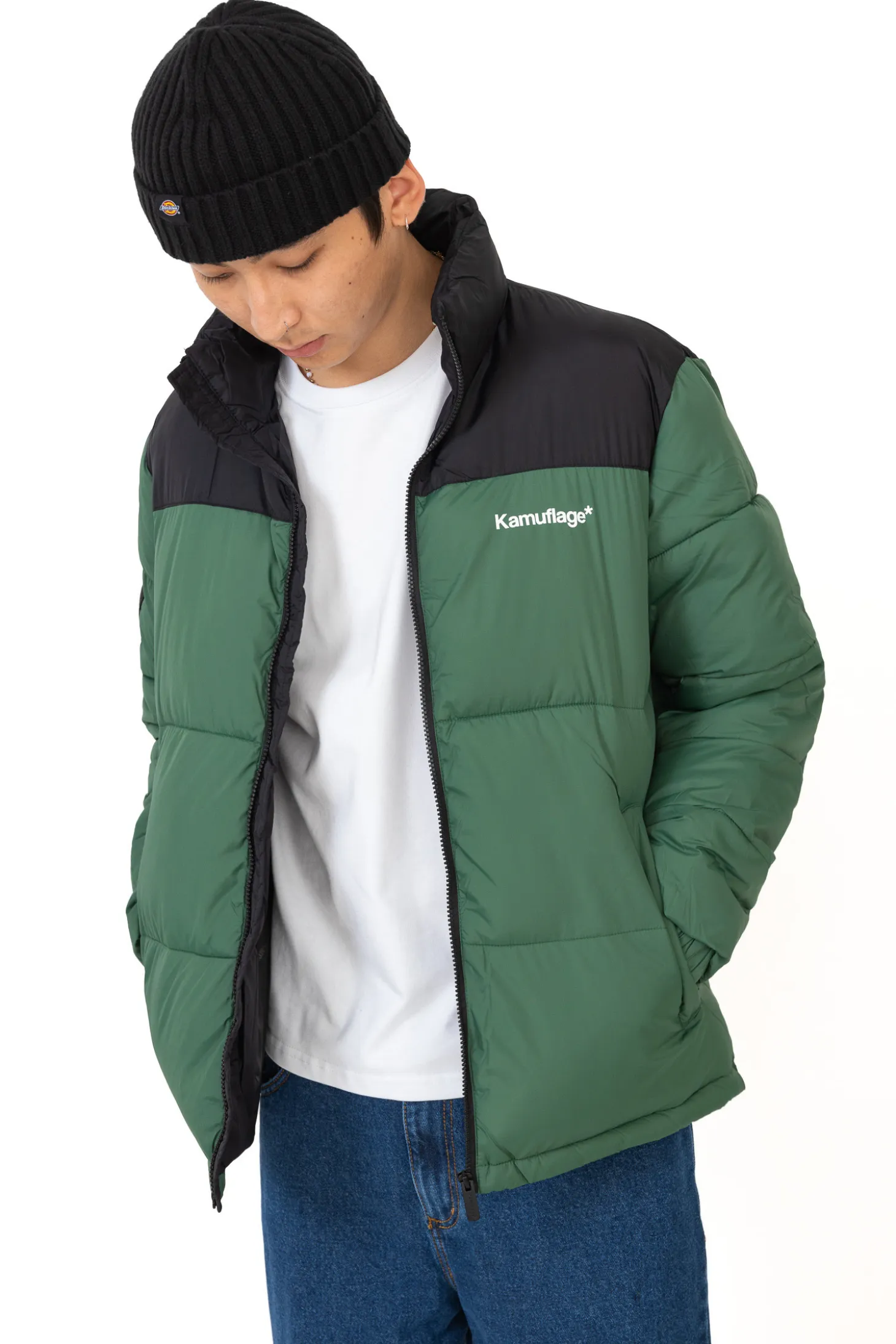 Kurtka Zimowa Kamuflage Puff Mini Logo