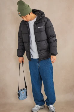 Kurtka Zimowa Kamuflage Puff Mini Logo Hoodie