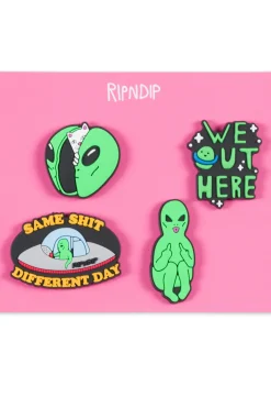Przypinki Do Butów Ripndip We Out Here 4 Pak